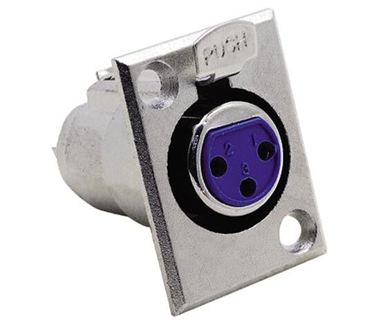 Powermaster 3 Pin XLR Dişi Canon Şase Konnektör