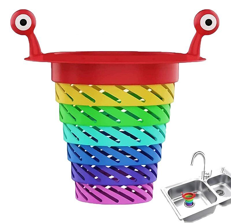 Sunup SN-22752 Renkli Mutfak Lavabo Süzgeci