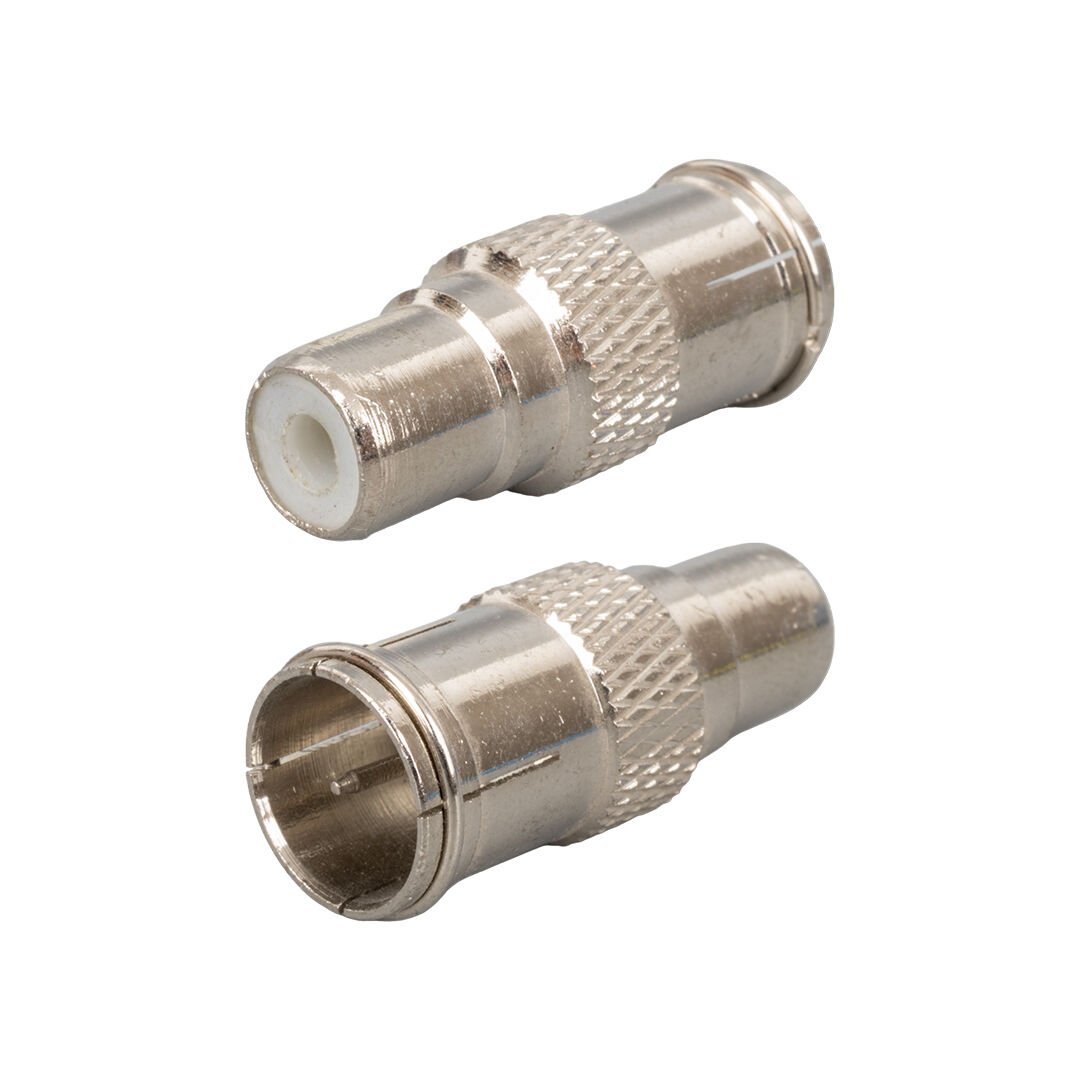 Powermaster F Konnektör Erkek RCA Dişi Çevirici