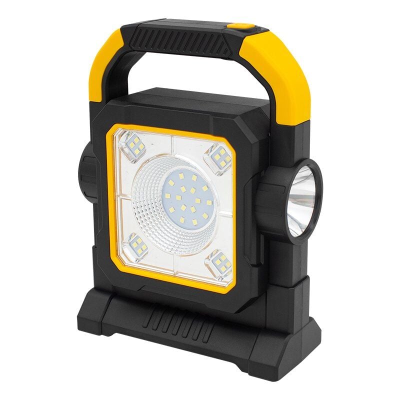Powermaster HC-7078-C Üç Modlu Şarjlı Solar Panelli Işıldak