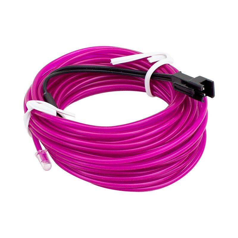Powermaster 5 Metre Mor Araç İçi Neon İp Aydınlatma