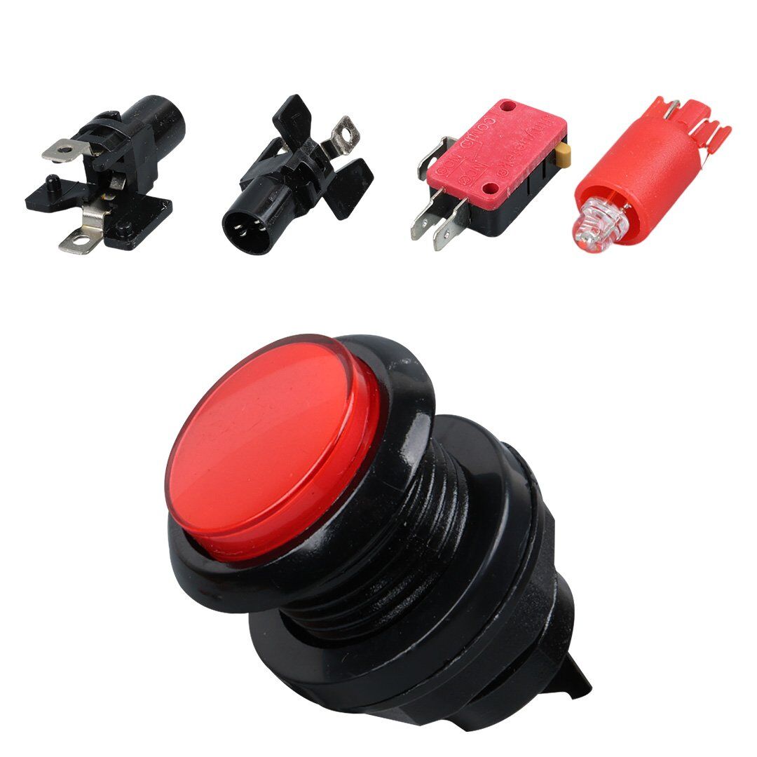 Powermaster IC-180J-1 Atari Butonu 12V Ledli