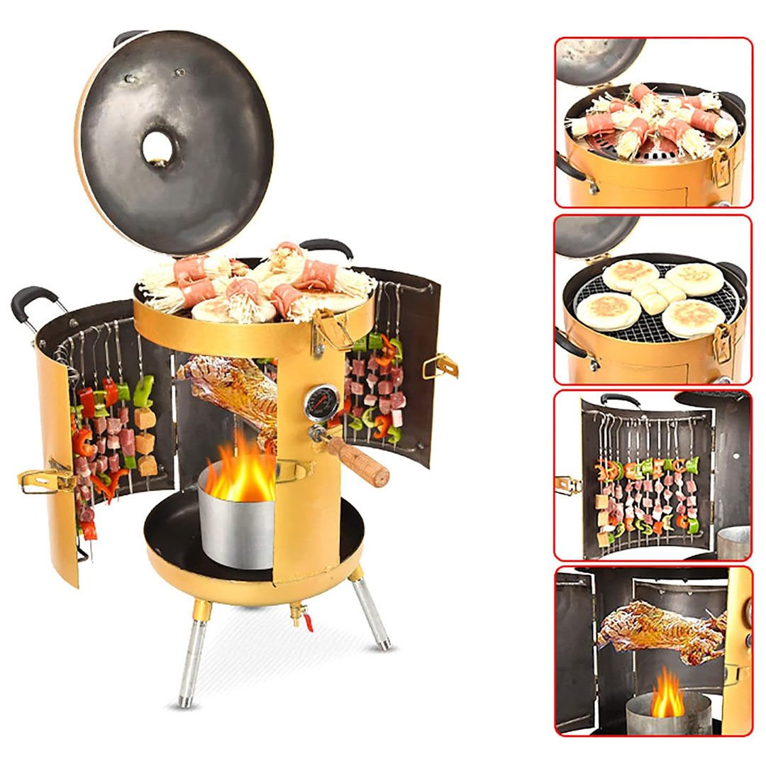 Sunup SN-26267 Barbekü Mangal Izgarası Gold Renk