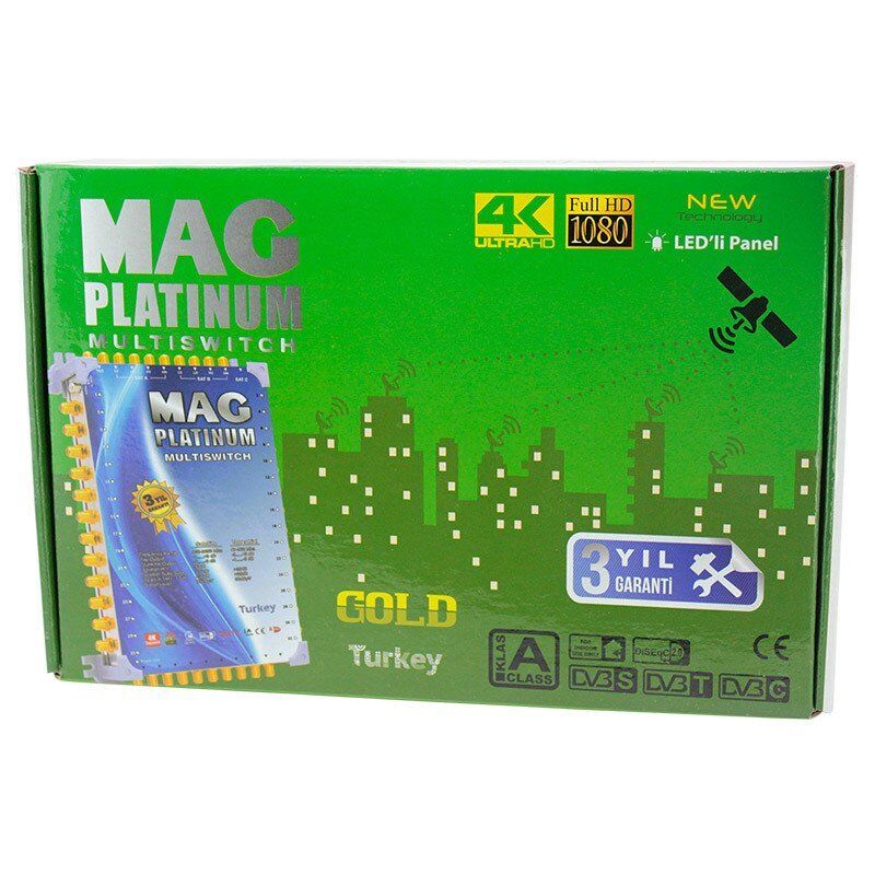 Mag Platinum 10-8 Sonlu Uydu Santrali