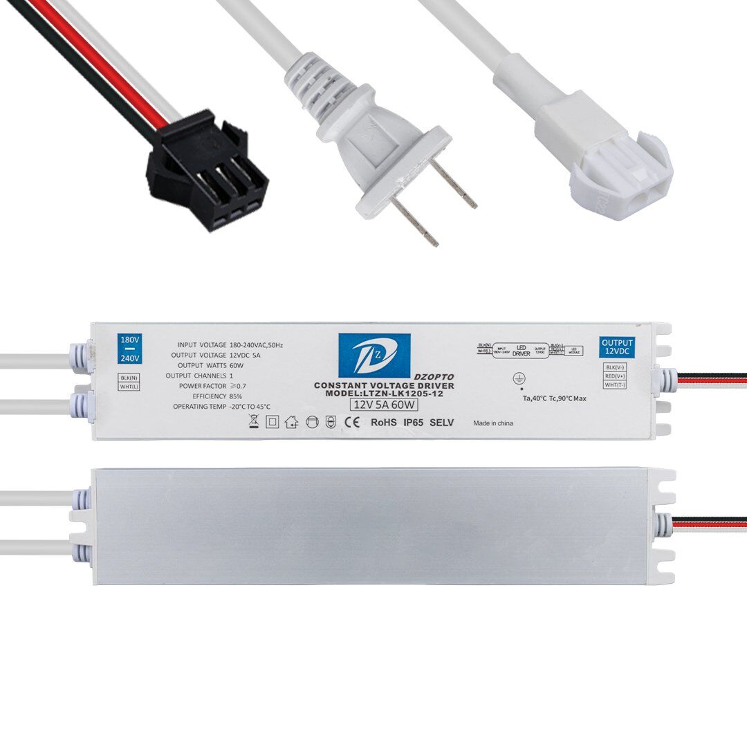 PowerMaster LTZN-LK1205-12 12V 5A 60W Ultra Slim Power Supply Buğu Engelleyici