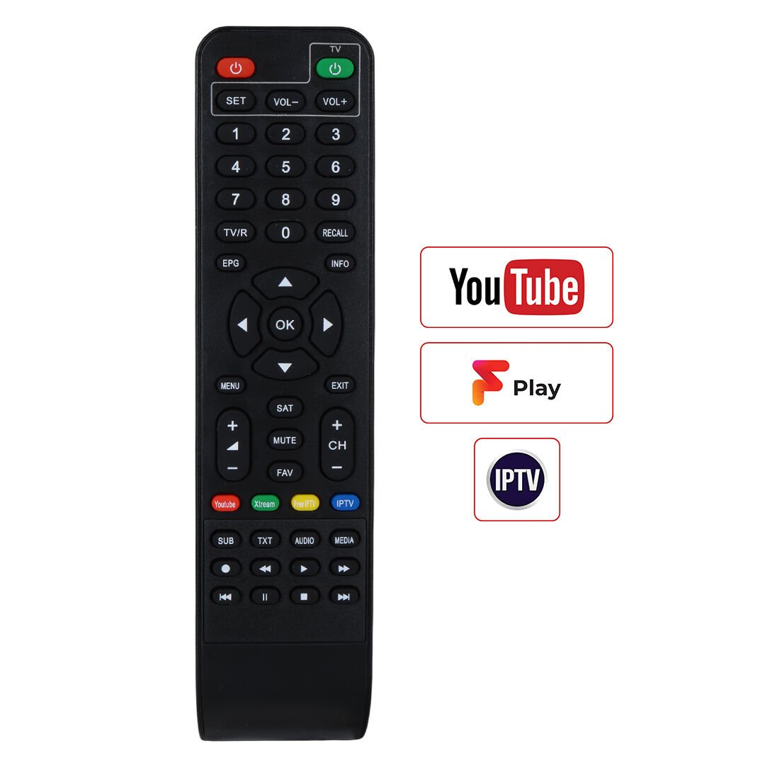 Dreamstar Y33A YouTube Tuşlu HD Uydu Kumandası