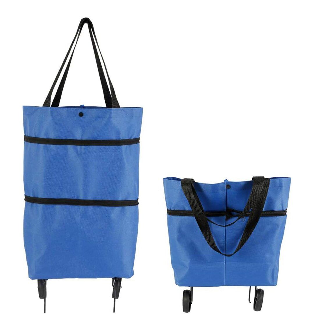 Sunup SN-14669 Tekerlekli Katlanabilir Pratik Pazar Çantası