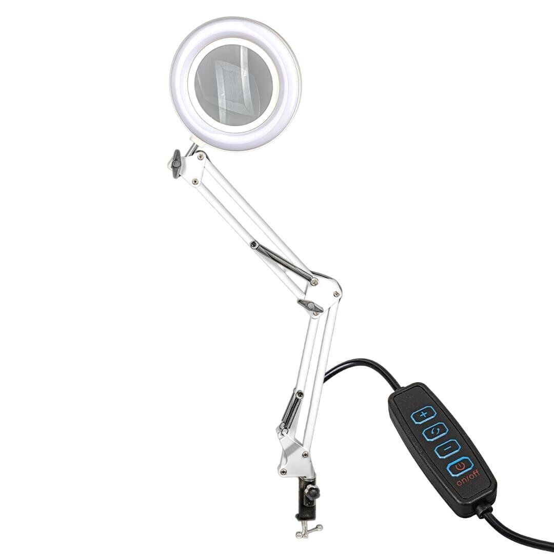 Powermaster PM-2059 3 Diopter MasaÜstü Ledli Akrobat Büyüteç