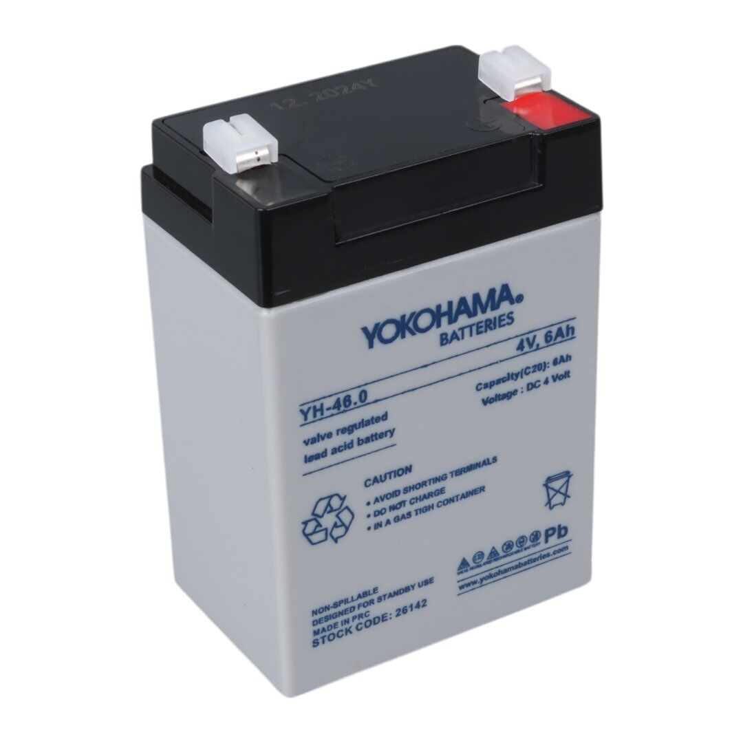 Yokohama YH-46.0 4 Volt - 6 Amper Akü (68x45x95 mm)