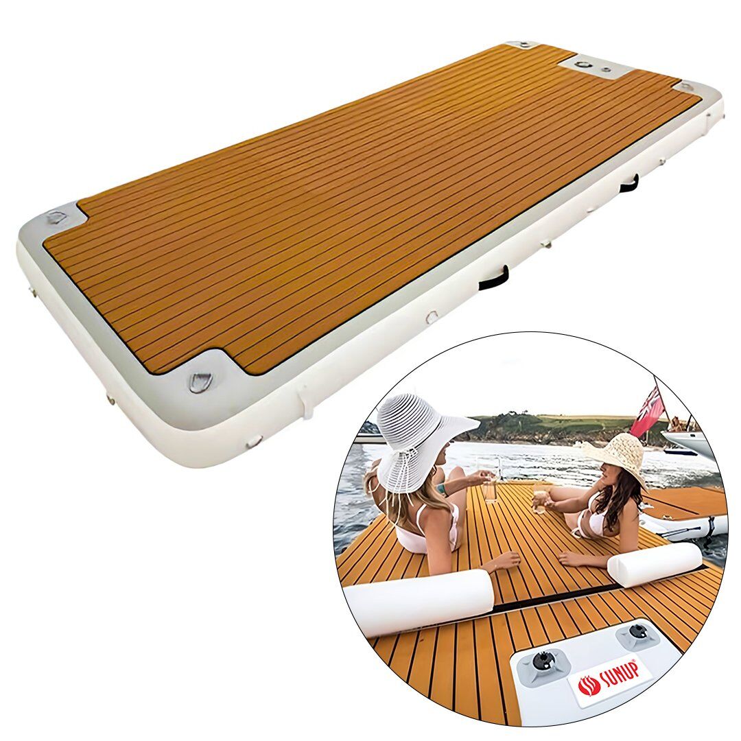 Sunup SN-24885 Şişme Yüzen Deniz Yatağı İskele Paltform