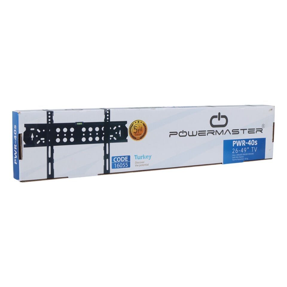 Powermaster PWR-40S Kilitli 26''-49''Lcd-Led Askı Aparatı