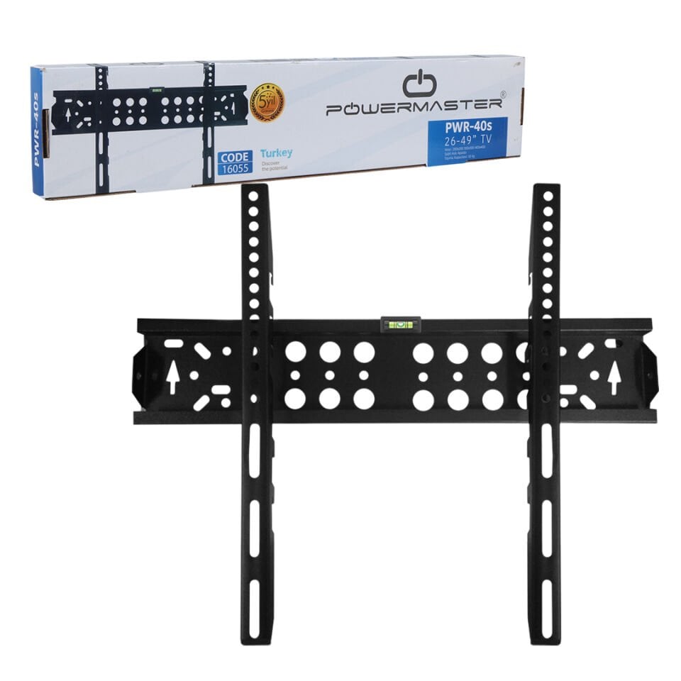 Powermaster PWR-40S Kilitli 26''-49''Lcd-Led Askı Aparatı