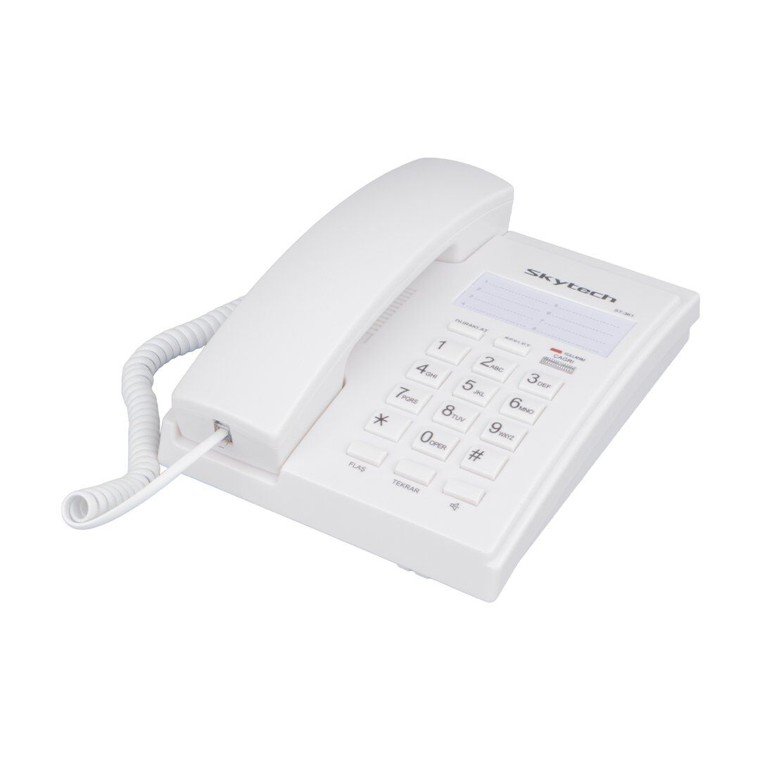 Skytech ST-361 Kablolu Ekransız Masaüstü Ev Telefonu