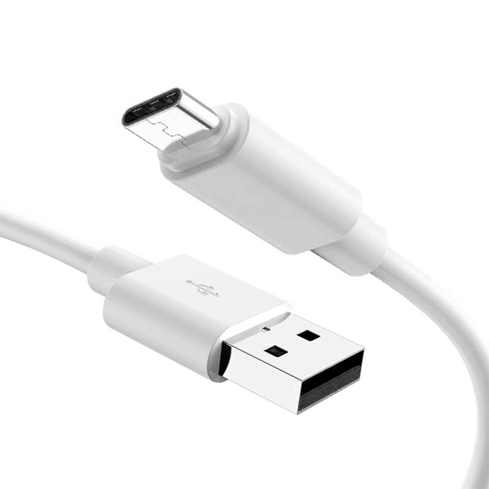 Powermaster PM-18299 Beyaz 5A Hızlı Şarj Destekli USB Type-C Şarj ve Data Kablosu