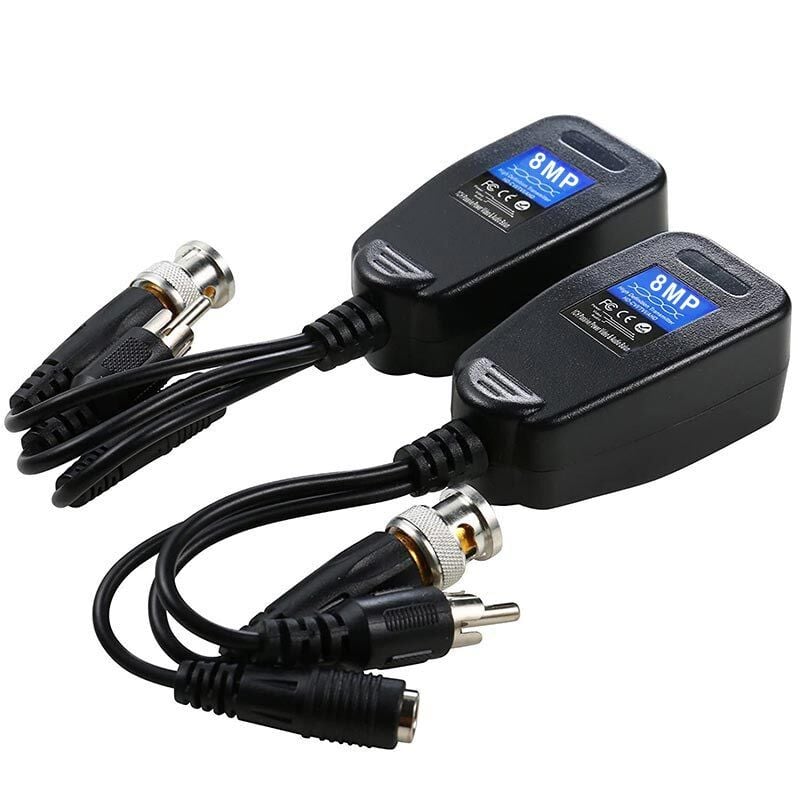 Powermaster PM-3899PVA Bnc To Rj45 Video Balun