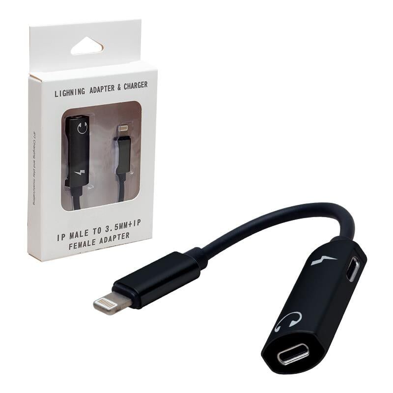 PowerMaster PM-3770 Lightning Şarj Kulaklık Çevirici Kablo