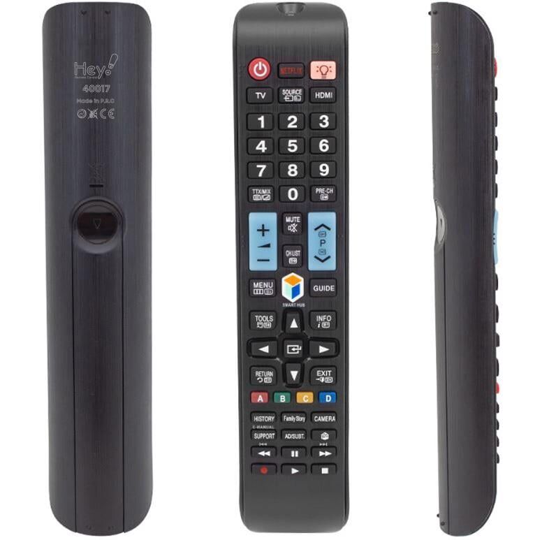 Samsung RM-D1078+L Netflix Source Tuşlu Lcd Led TV Kumanda