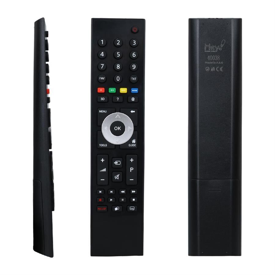 Arçelik Beko Gri Göbek 3D Tuşlu Lcd Led TV Kumanda