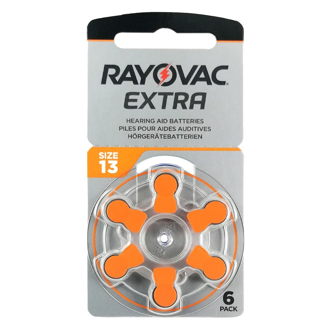 Rayovac 13 Numara Kulaklık İşitme Cihazı Pili (6'lı Paket)