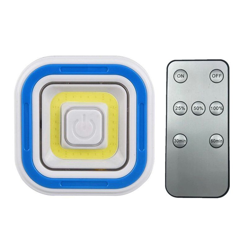 Powermaster PM-6937 Cob Ledli Pilli Uzaktan Kumandalı Lamba