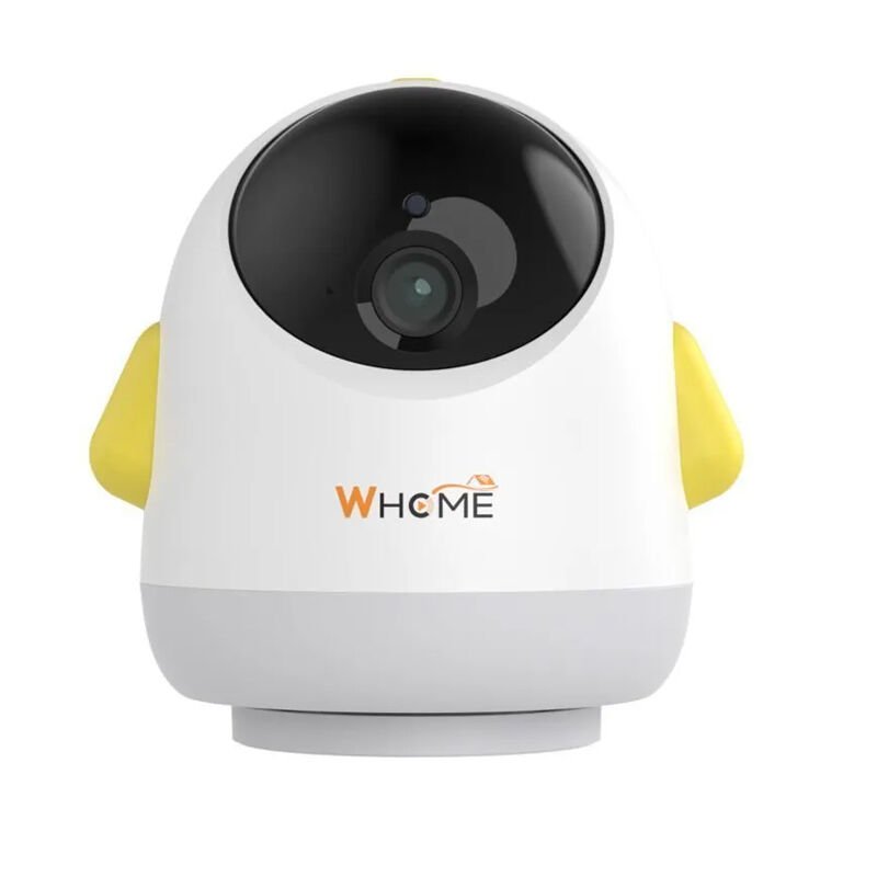 Whome 360° AI Gece Görüşlü Sarı WiFi Bebek Kamerası