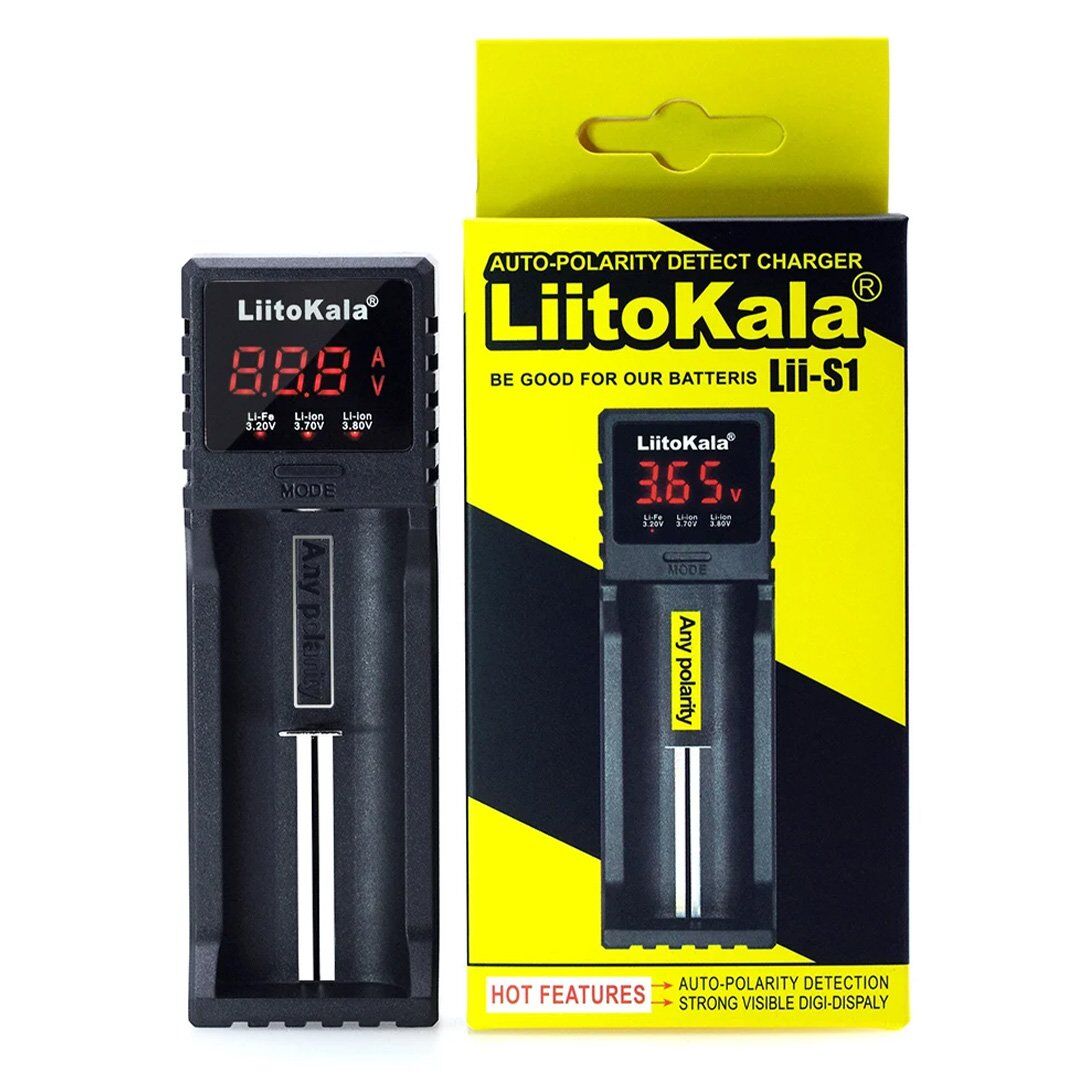 Liitokala LII-S1 Universal Pil Şarj Cihazı