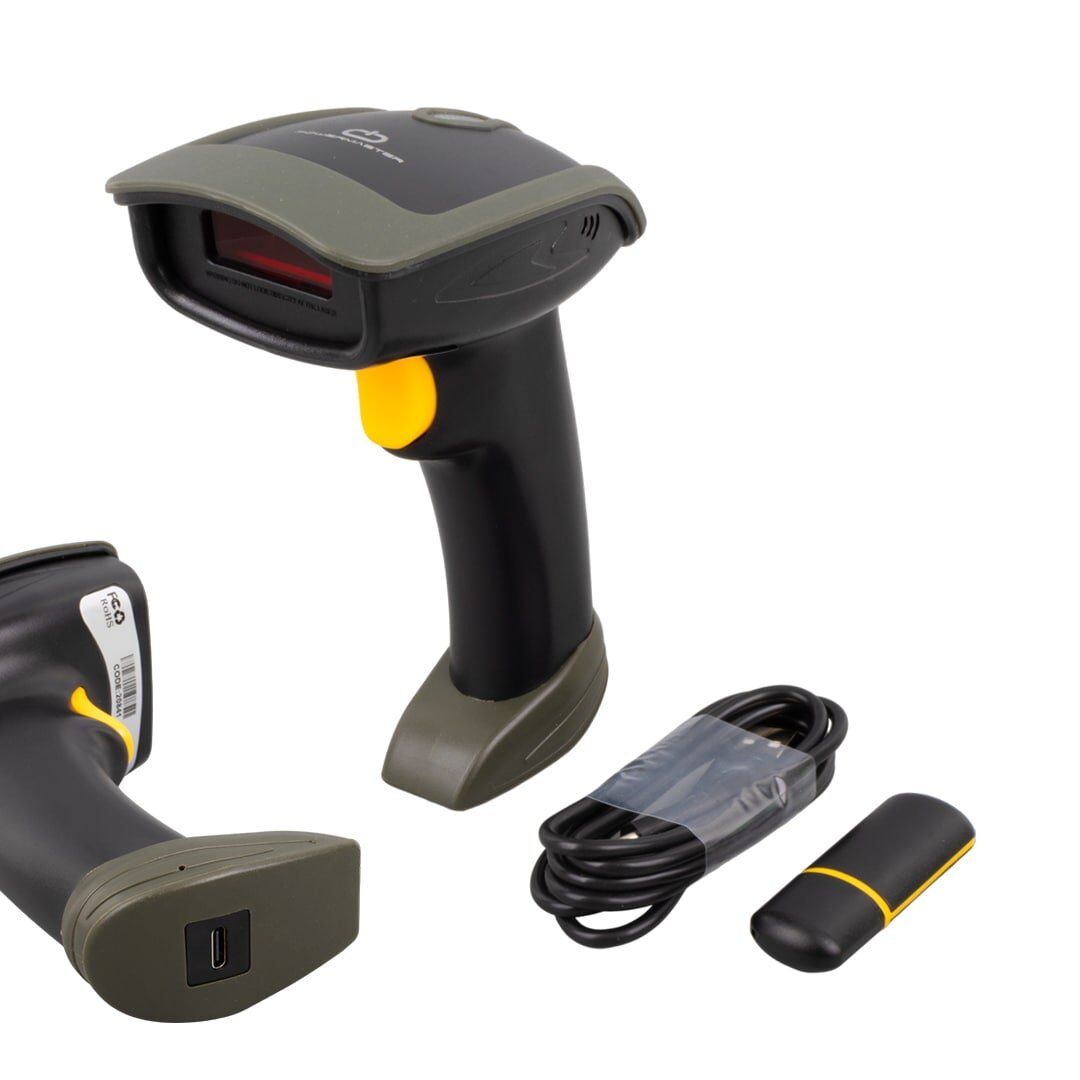 Powermaster 1D Lazer Kablosuz Barkod Okuyucu + Mini Usb Dongle