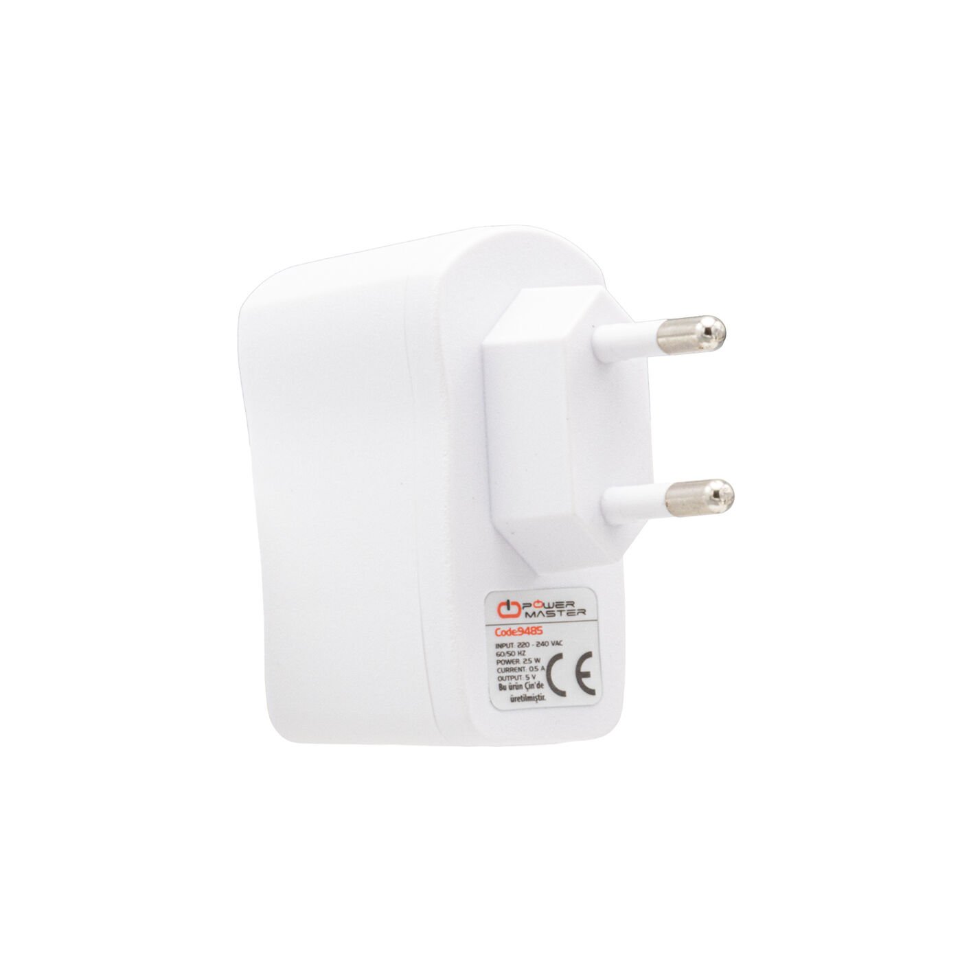 Powermaster PM-9485 5 Volt 500 mA USB Adaptör