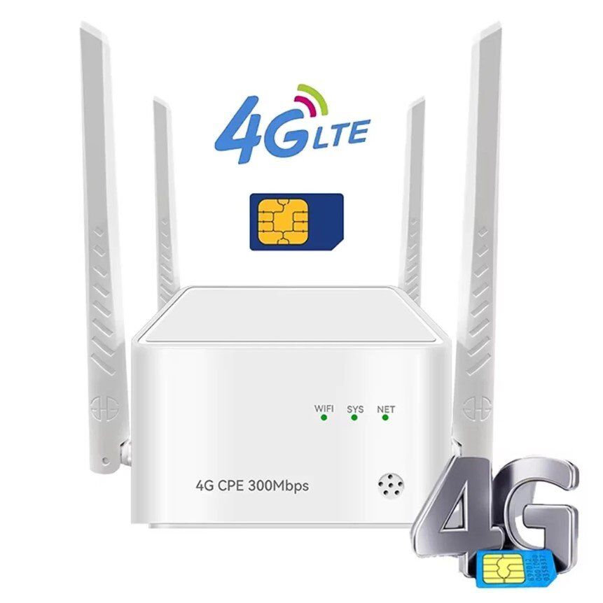 PowerMaster 300 Mbps Kablosuz İç Mekan Modem - Router