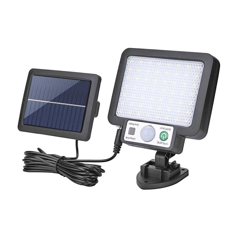 Powermaster JX-F56 Sensörlü Solar Panelli Duvar Lambası