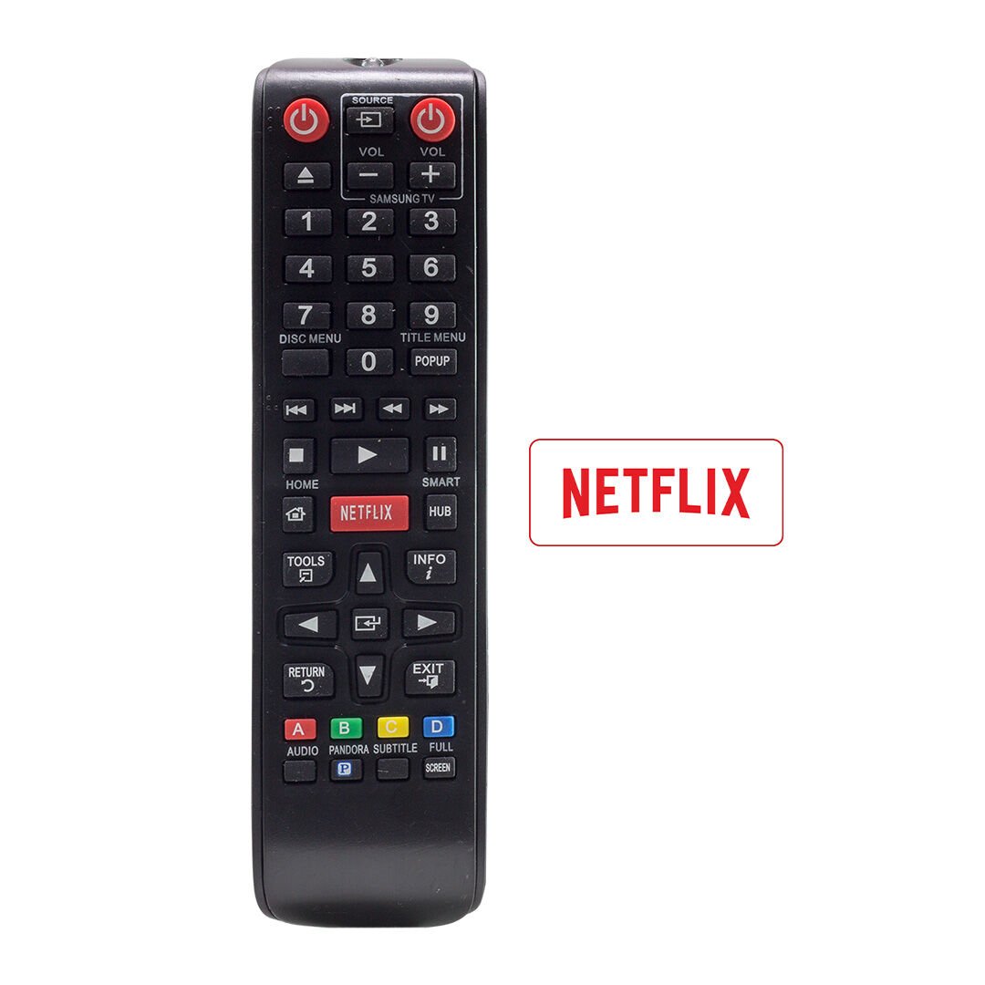 Samsung Netflix Tuşlu Lcd-Led Tv Kumandası 18201