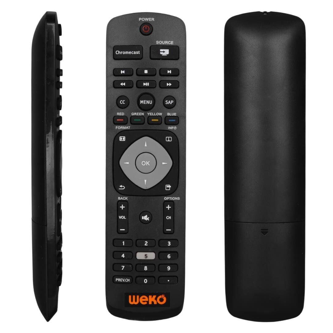 Philips CH-1764 Chromecast Source Tuşlu Lcd Led Tv Kumanda