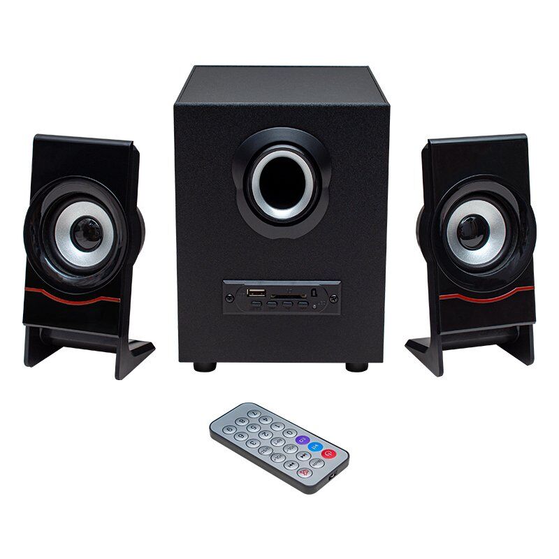 MagicVoice MV-4966 USB/TF/FM/BT 2+1 Ses Sistemi Hoparlör