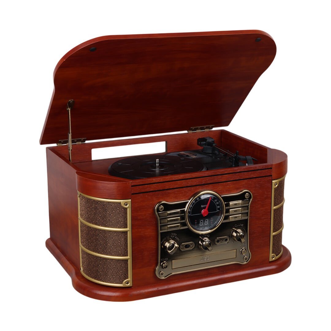 MagicVoice F38 Retro Vintage Çanta Pikap Çalar