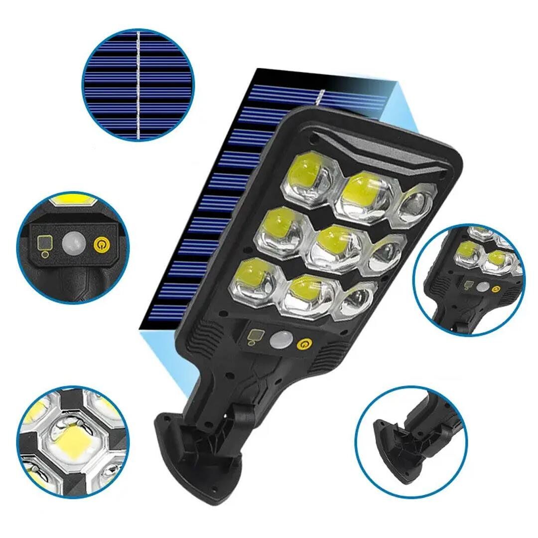 Powermaster HS-8037B Solar Panelli Hareket Sensörlü Lamba