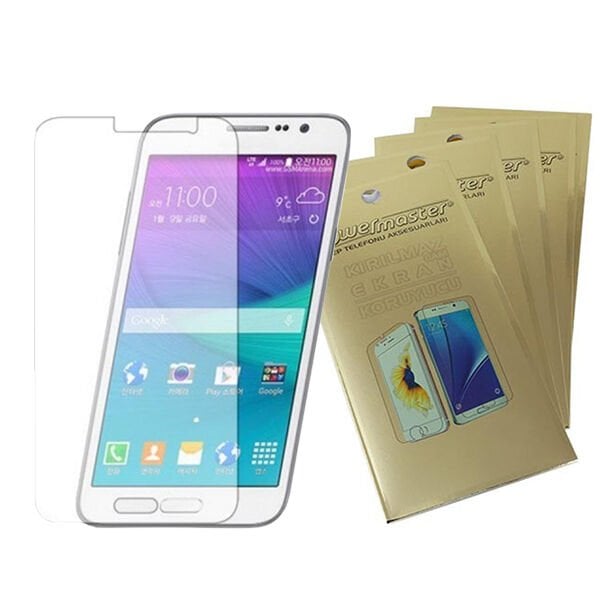 Powermaster Samsung A3 Şeffaf Kırılmaz Ekran Koruyucu