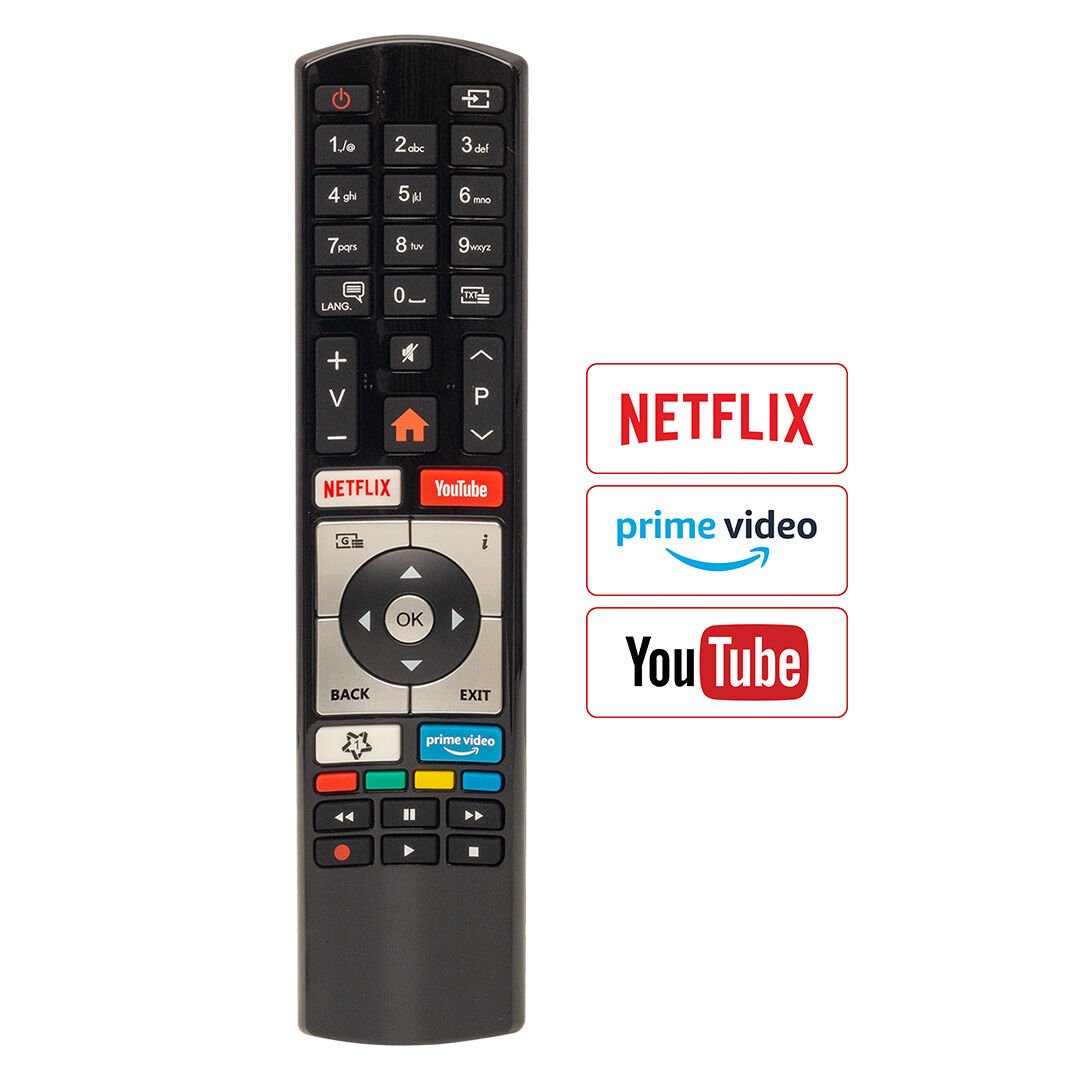 Vestel Netflix-Youtube-Prime Video Tuşlu Lcd Led Tv Kumanda