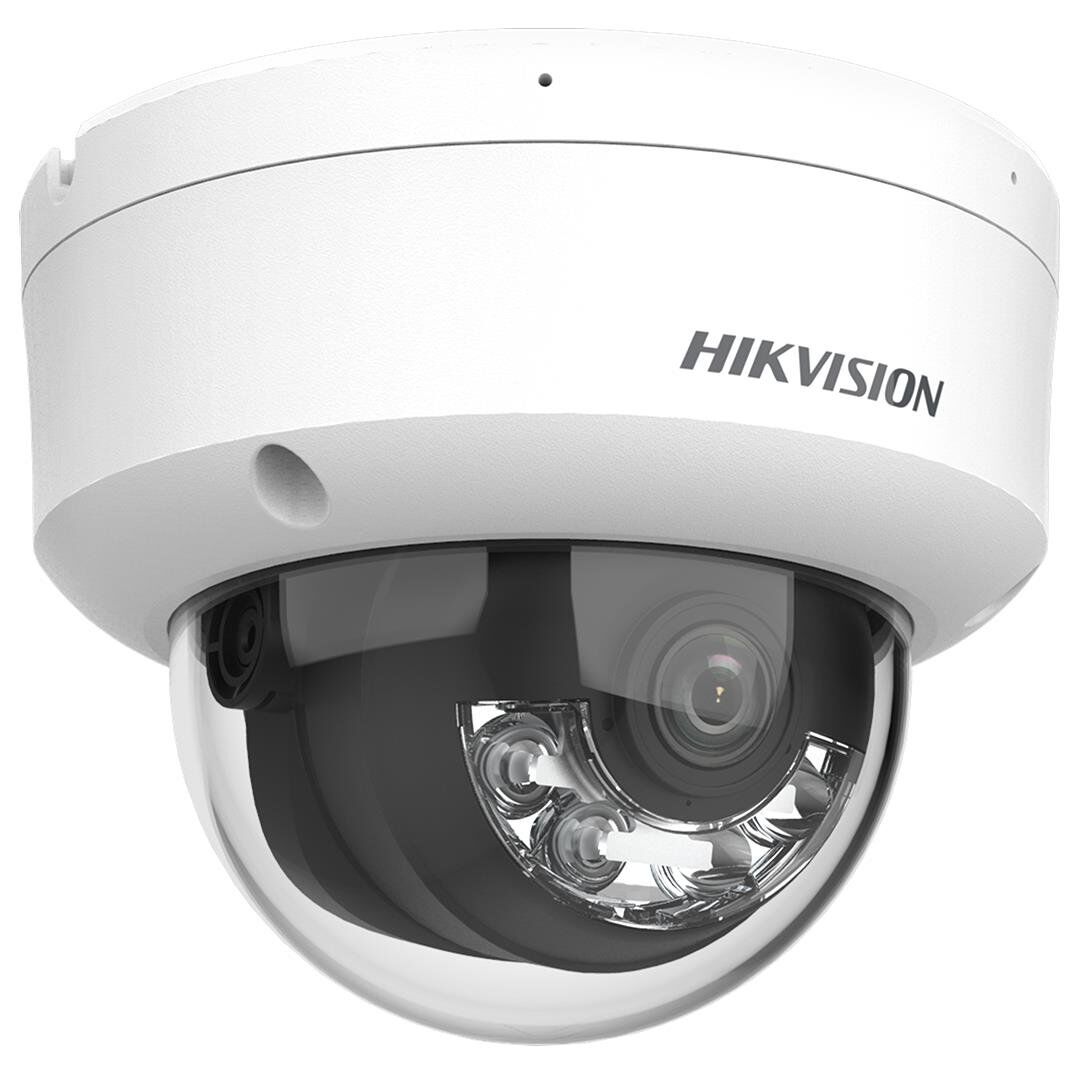 Hikvision 2 MP Smart Hybrid Light IR Fixed Dome IP Network Kamera