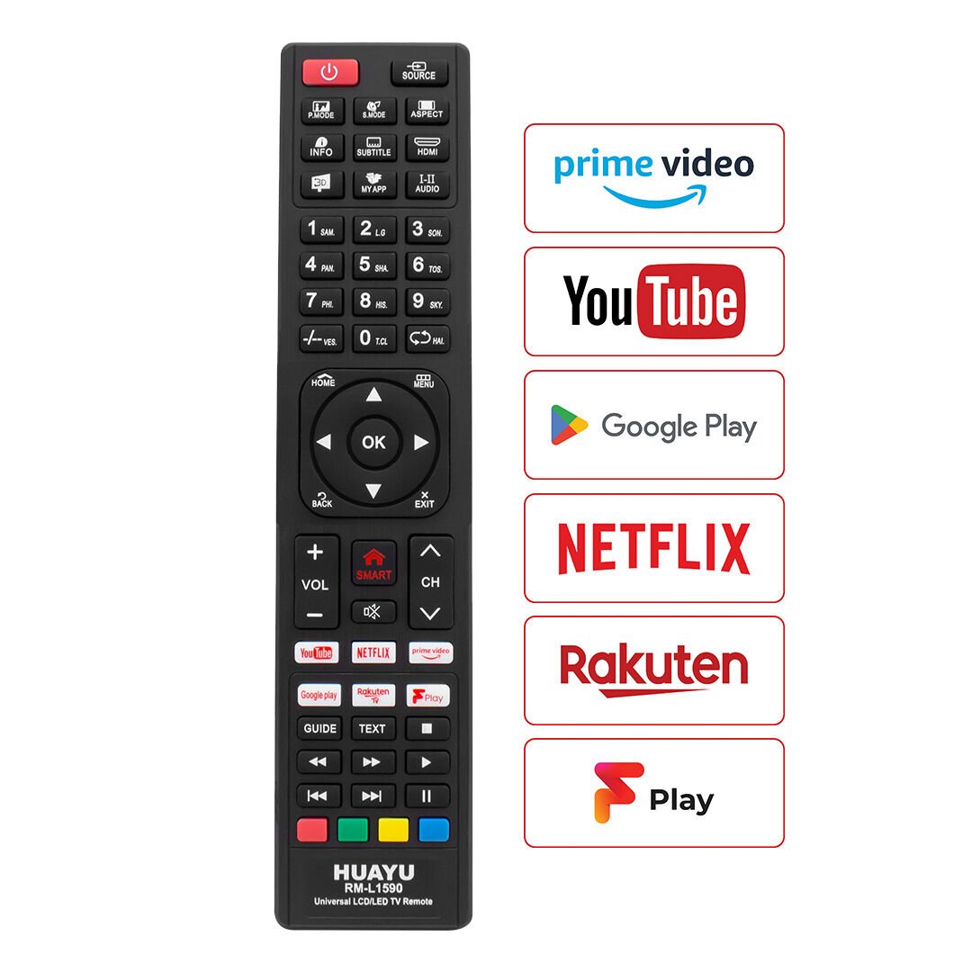 Huayu Kl RM-L1590 Unıversal Lcd Led Tv Kumanda
