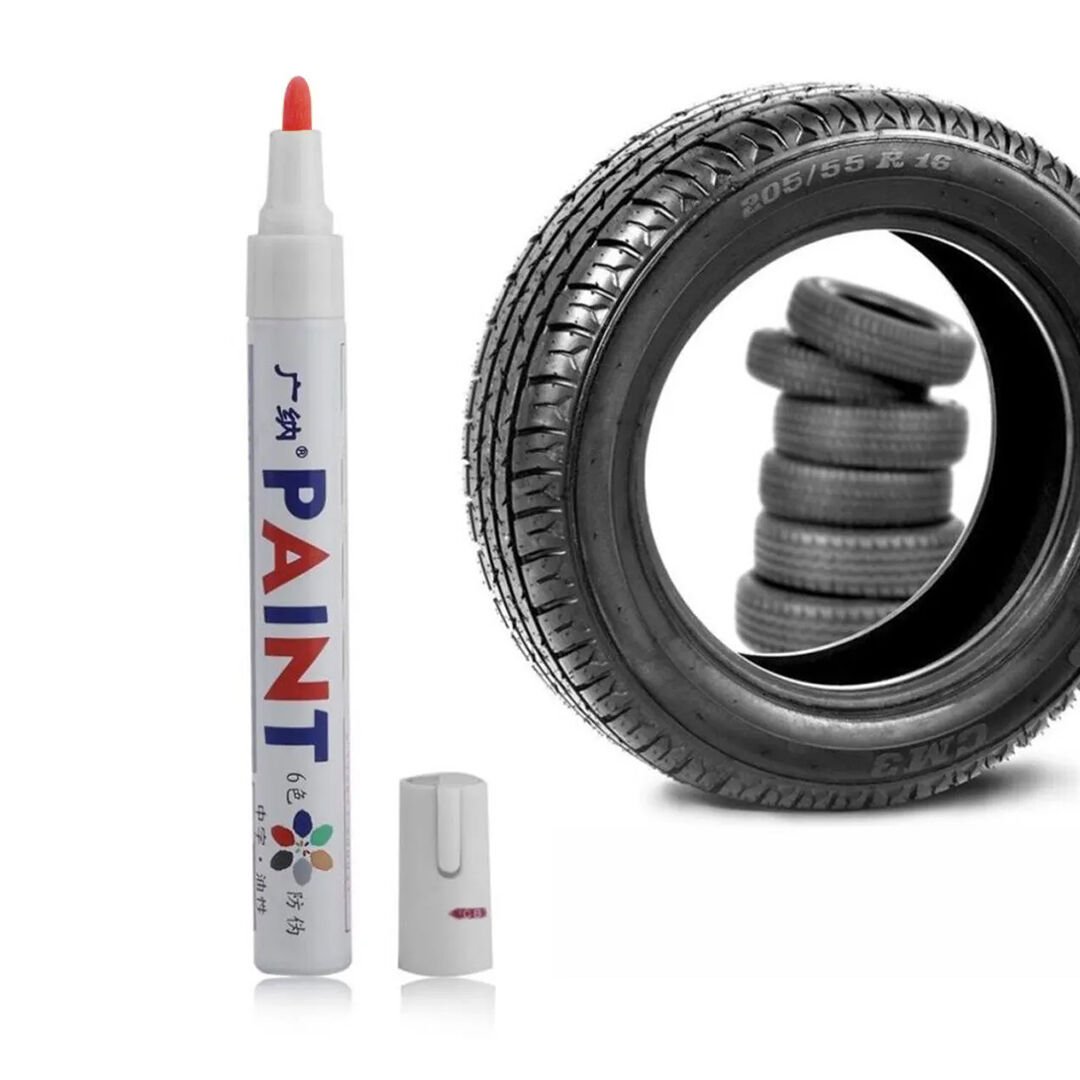 Sunup Kırmızı M101 Araç Motosiklet Lastik Boya Kalemi