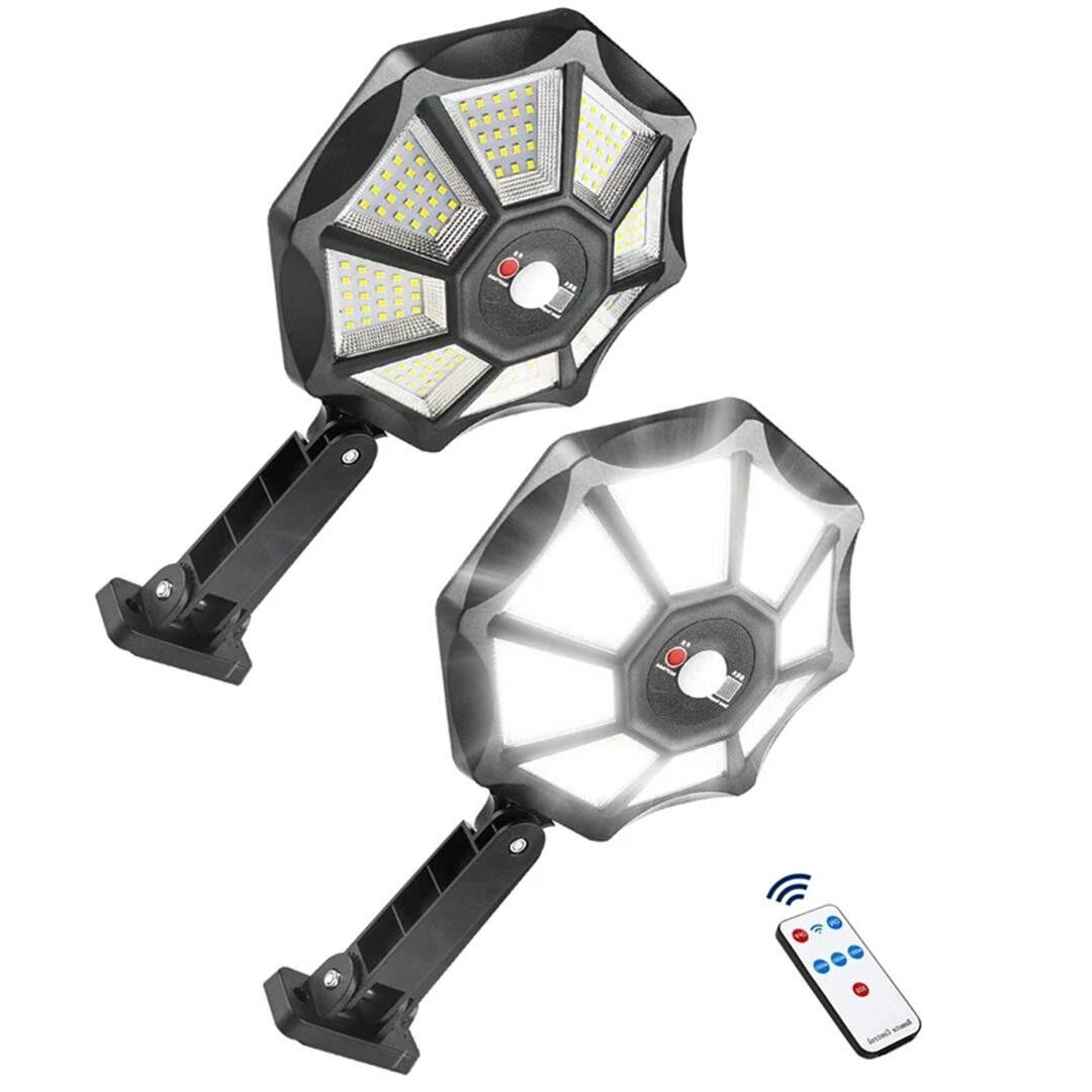 Powermaster ZB-168A Kumandalı Sensörlü Solar Aydınlatma