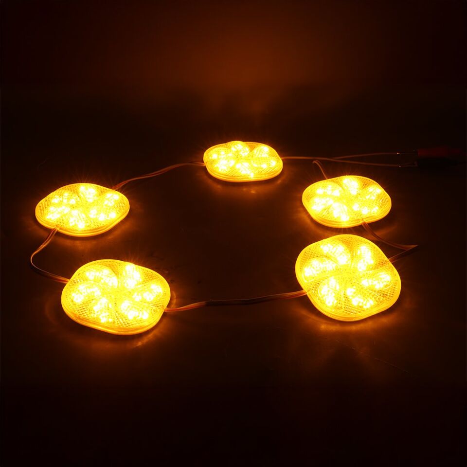 PowerMaster 12 Volt 3 Watt Sarı Yanıp Sönen Çakar Modül Led