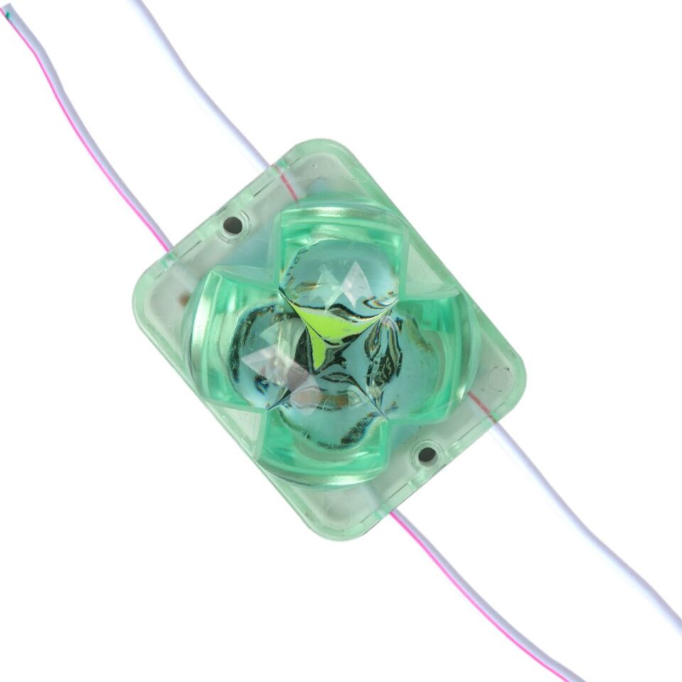 Powermaster 12 Volt 2 Watt Yeşil Yanıp Sönen Çakar Modül Led