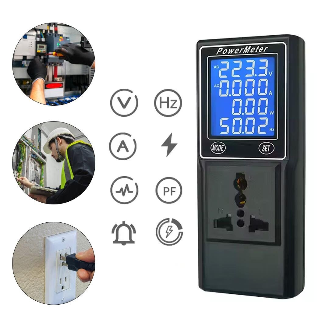 PowerMaster PM-26400 Volt Amper Watt HZ Güç Ölçer