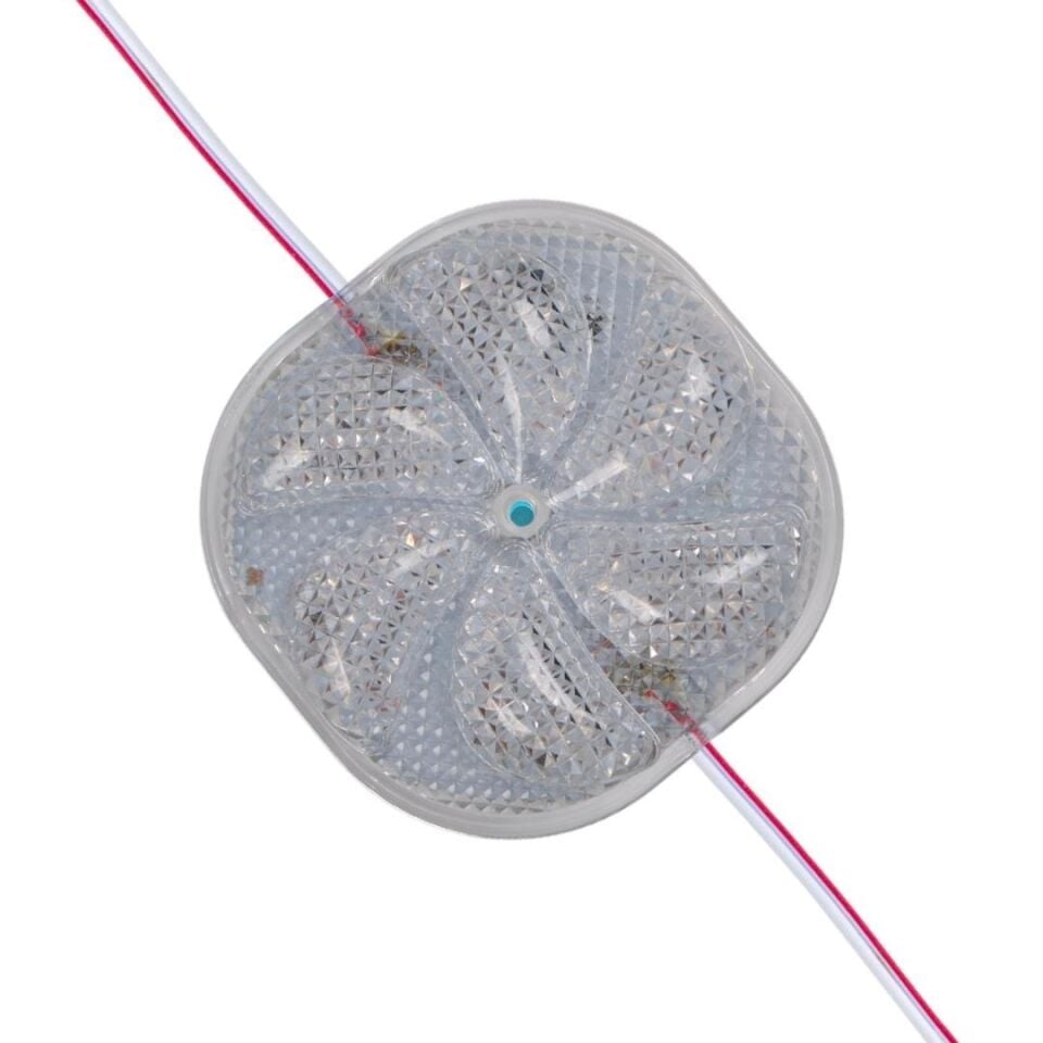 PowerMaster 12 Volt 3 Watt RGB Yanıp Sönen Çakar Modül Led