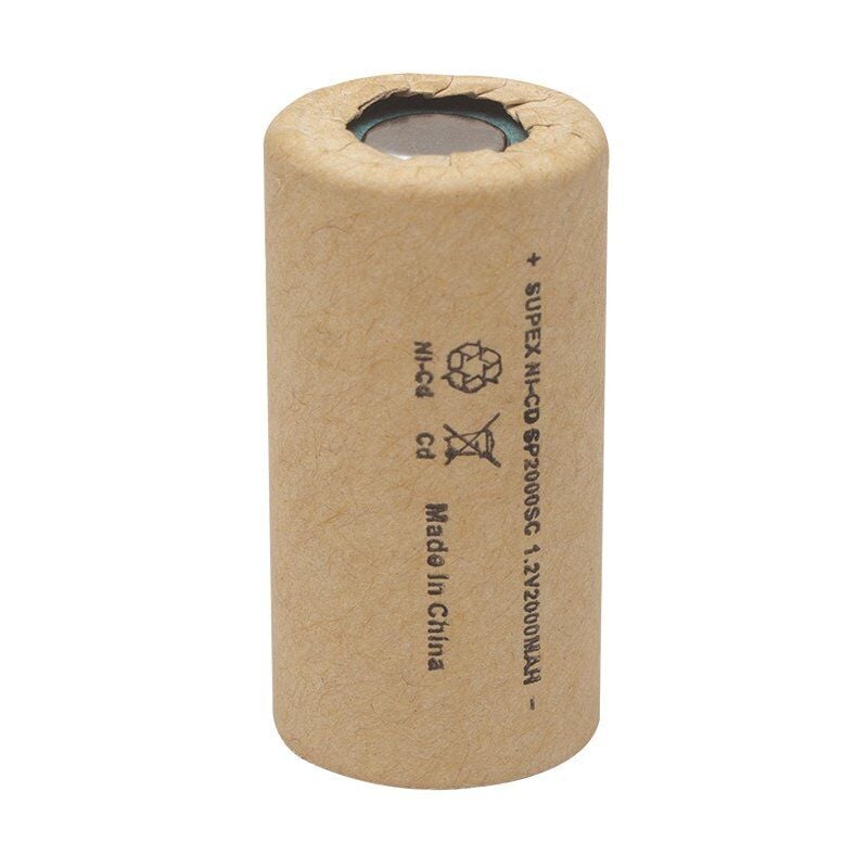 Supex 2000SC Tekli 1.2 V 2000mA NI-CD Süpürge Pili