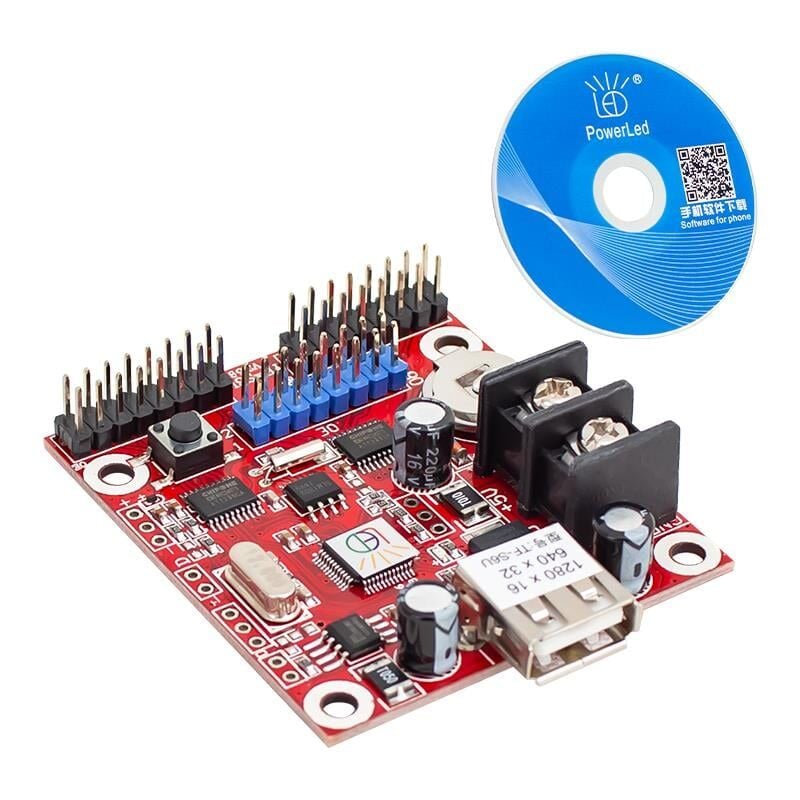 Powermaster TF-S6U USB Ux2 2’Li Led Panel Kartı