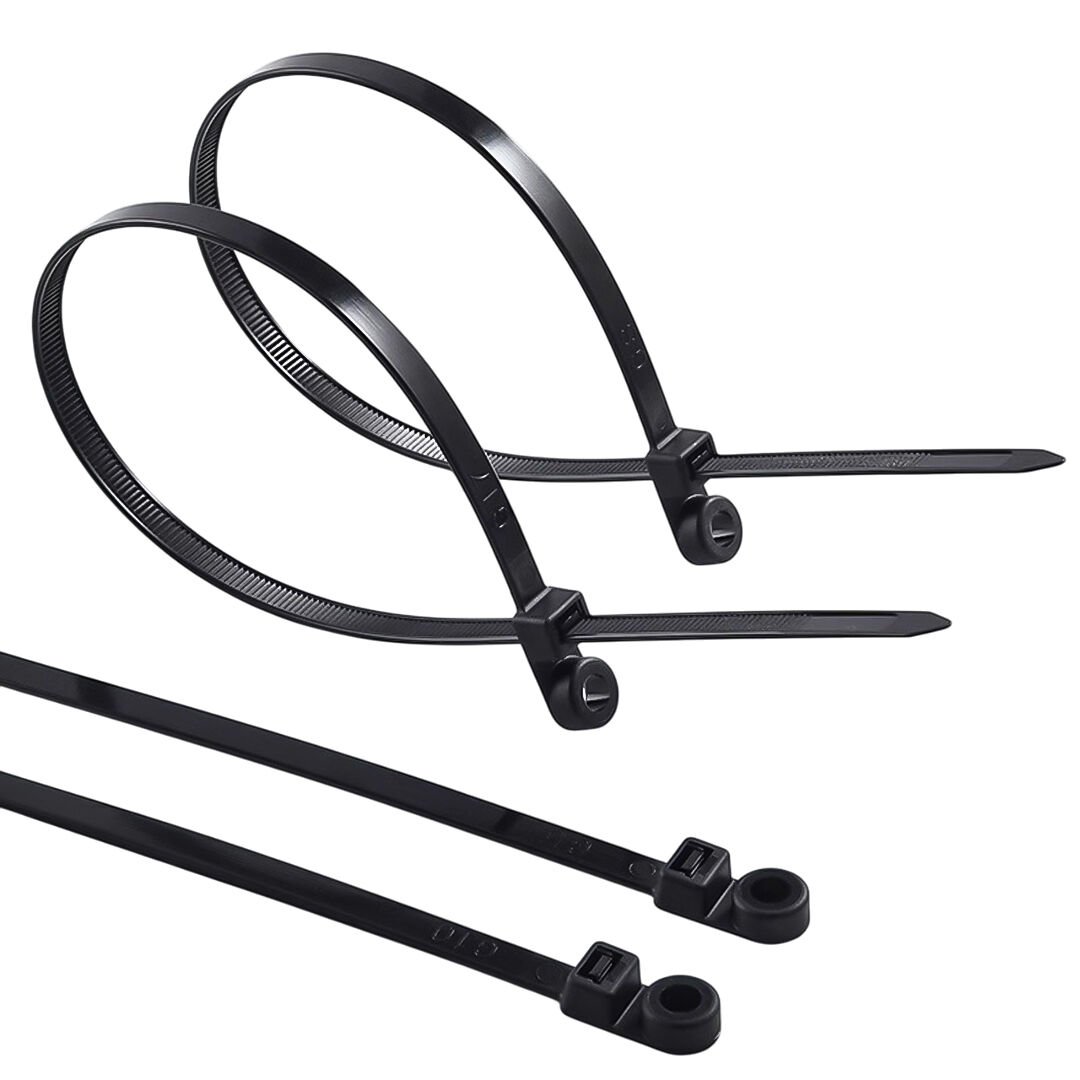 Powermaster PM-26328 3.6 x 200Mm Siyah Delikli Kablo Bağı