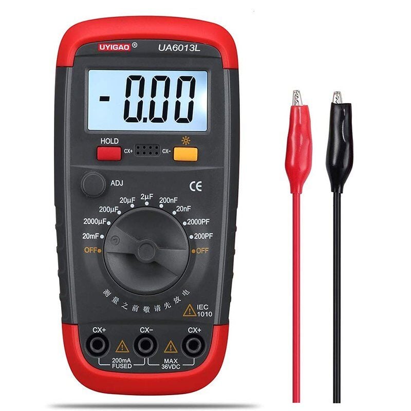 Powermaster DT-6013 Dijital Ölçü Aleti Kapasitemetre Ölçü Aleti