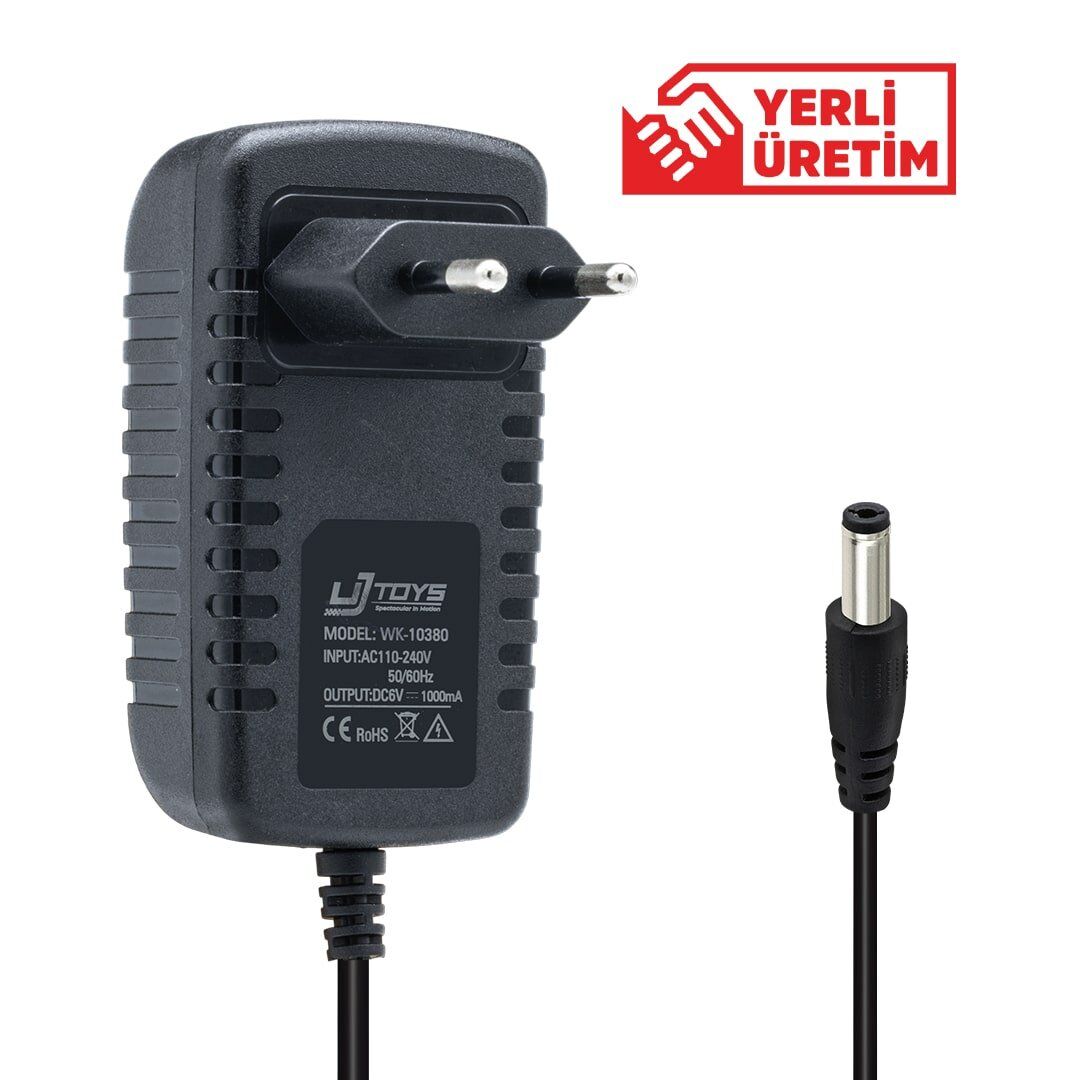 UJ Toys WK-10380 6 Volt 1 Amper Priz Tipi Adaptör